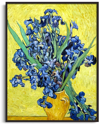 Inspiration Van Gogh - Vase avec iris